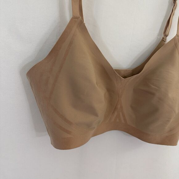 HoneyLove Silhouette Bra Womens LARGE LWBR0201 Tan Nude Sand Convertible - Picture 4 of 8